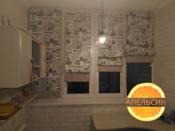 Римские шторы в детскую комнату